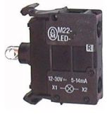 (216558) M22-LED-R. Светодиодный элемент красный. 12-30 V AC/DC для установления на передней панели серия RMQ-Titan. Moeller an Eaton Brand