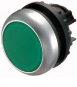(216927) M22-DL-G. Невыступающая головка кнопки с подсветкой без фиксации. плоская. зелёная IP67. серия RMQ-Titan. Moeller an Eaton Brand