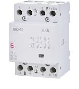 Модульні контактори ETI R 63 40 In 63А 4NO контакту Uкат 24В AC