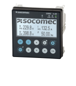 Аналізатор мережі Socomec DIRIS A 40 з RS485 48250500 3IN 2OUT Вх. 1 5A 110 400 V AC 120 300V DC 96 х 96 Аналізатор мережі Socomec DIRIS A 40 з RS485 3IN 2OUT Вх. 1 5A