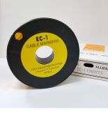 Маркер кабельний EC 1 TAKEL 502621 перетин кабелю 2.6 4.2 мм2 маркерів в касеті 1000шт Маркер кабельний EC 1 TAKEL 502621 перетин кабелю 2.6 4.2 мм2