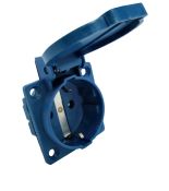 Розетка панельна із захисною кришкою TAKEL 503254с 16A SCHUKO 2P E IP44 220В Розетка панельна із захисною кришкою TAKEL 503254с 16A SCHUKO 2P E