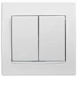 (AYA0300221) Выключатель двухклавишный с белой вставкой Anya белый. Schneider Electric (AYA0300221) Выключатель двухклавишный с белой вставкой Anya белый. Schneider Electric