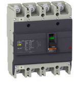 (EZC250N44100) Автоматический выключатель EZC250N. Iн=100 Ампер. 380В. 4 полюса. 25 кА. серии Easypact. Schneider Electric