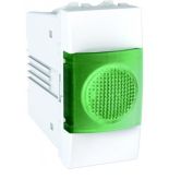 (MGU3.775.18V) Индикатор зеленый 1 модуль Unica белый. Schneider Electric