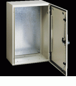 (NSYS3D6425P) Шкаф электротехнический серии Special S3D. 600x400x250.со сплошной дверью и стальной монтажной панелью. IP66. Schneider Electric
