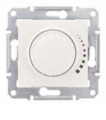 SDN2200623 Светорегулятор (диммер) емкостной поворотный для ламп накаливания. галогенных ламп Sedna слоновая кость