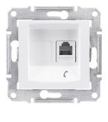 Телефонная розетка RJ11 Sedna белый SDN4101121 Телефонная розетка RJ11 Sedna белый