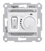 SDN6000121 Комнатный термостат 10А Sedna белая