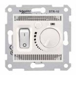 SDN6000123 Комнатный термостат 10А Sedna слоновая кость