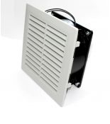 (CF152/V01 160 001) Вентилятор щитовой с решеткой и фильтром для установки в боковую панель или дверь. 170 м3/ч. 150х150 мм. Cetinkaya Pano