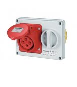 Розетка з блокуванням вбудовувана Rosi Snc EC69097 IP67