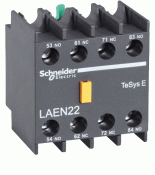 (LAEN22) Дополнительный контакт Tesys E. 2NO + 2NC. Schneider Electric