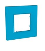 (MGU4.702.26) Рамка одноместная Unica Quadro Natura Aqua. Schneider Electric (MGU4.702.26) Рамка одноместная Unica Quadro Natura Aqua. Schneider Electric