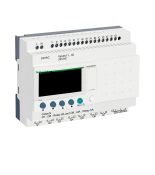 (SR3B261B) Интеллектуальное реле Zelio 26ВХ/ВЫХ. ~24В. Дисплей+часы. Schneider electric