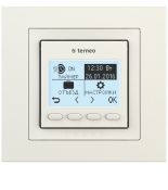 Терморегулятор terneo pro unic б д ск слонова кістка без датчика температури підлоги Терморегулятор Terneo pro unic слонова кістка без датчика температури підлоги
