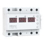3 ф реле напруги ZUBR D6 50 red 50А 100 420V AC 3 ф реле напруги ZUBR D6 50 red 50А