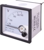 (s066001) Вольтметр щитовой e.meter72.v500.dir АС 500В прямое включение 72х72мм. E.NEXT (s066001) Вольтметр щитовой e.meter72.v500.dir АС 500В прямое включение 72х72мм. E.NEXT