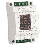 (ZUBR 3F) Трехфазное реле напряжения ZUBR 3F. 5А. 100-400V AC + термозащита. ZUBR