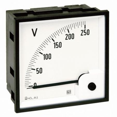 (AN264C2502) Вольтметр 90° 250 В DC. IME