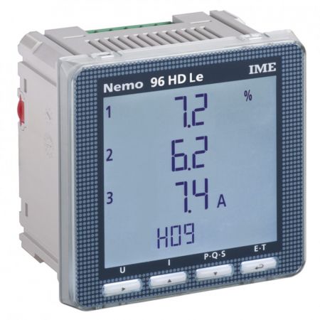 (MF96421) Анализатор сети Nemo 96 HDLE+RS485 Вх. 1/5A 80-265V AC/110-300V DC IMP+RS485. IME