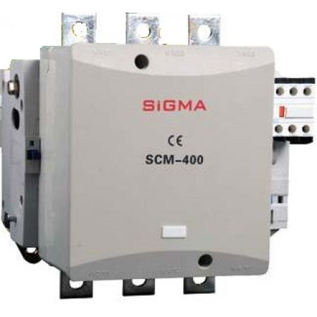 (SCM330230) Контактор SCM. Iном=330 A. 200 кВт. 2 пары 1NO+1NC. Uкат.=220V ~. SIGMA