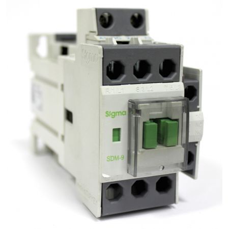 (SDM009024) Контактор SDM. Iном=9 A. 4 кВт. 1NO+1NC. Uкат.=24/48V DC. SIGMA