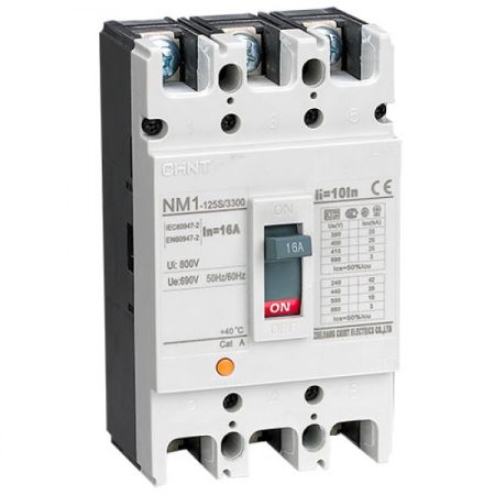 (126505) Автоматический выключатель NM1-125S/3300 25A. Chint