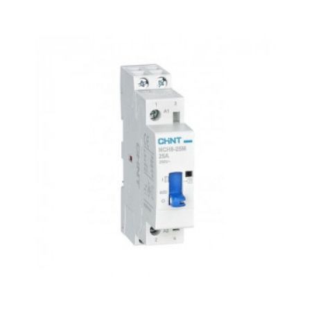 (257403) Контактор модульный NCH8-16M/11 AC220-240V. с ручным управлением. Chint