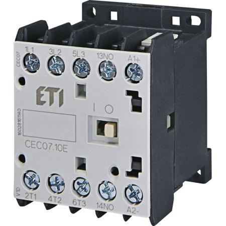 (4641054) Контактор миниатюрный CEC 07.10 230V AC (7A; 3kW; AC3). ETI