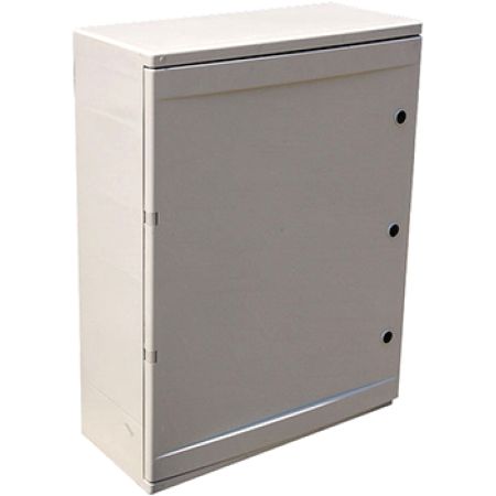 (CP5107) Корпус ударопрочный с АБС-пластика e.plbox.350.500.195.45m.blank. 350х500х195мм. IP65 с панелью под 45 модулей. E.NEXT