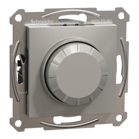(EPH6800169) Поворотный ЛЕД диммер (светорегулятор) RC 3-370 Вт. бронза. Schneider Electric