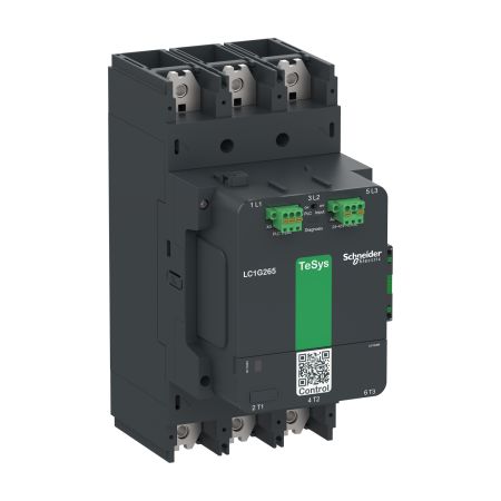 (LC1G265LSEA) Контактор TeSys Giga Advanced 3P. In-265A. 200...500V AC/DC. Schneider Electric