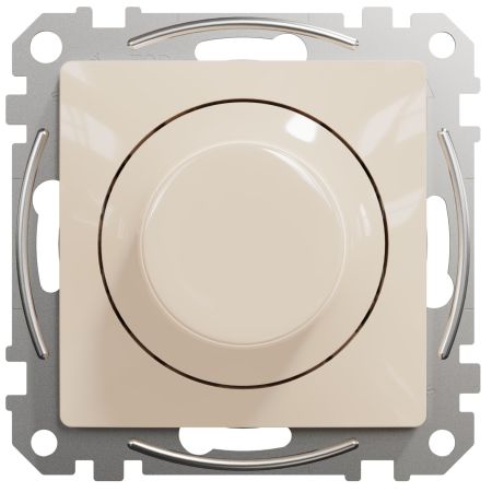 (SDD112502) Универсальный поворотный диммер для Led ламп Sedna Design. бежевый. Schenider Electric