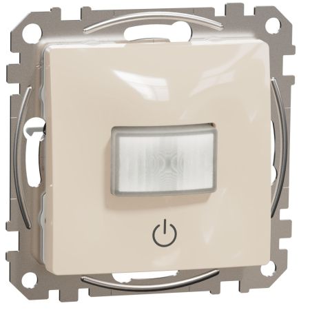 (SDD112504) Датчик движения с кнопкой Sedna Design. бежевый. Schenider Electric