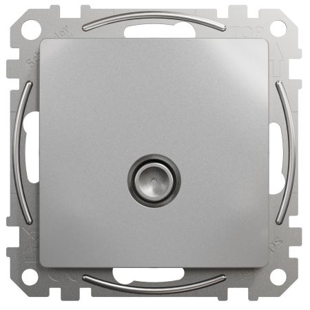 (SDD113471) Розетка TV конечная 4дб Sedna Design. алюминий. Schenider Electric