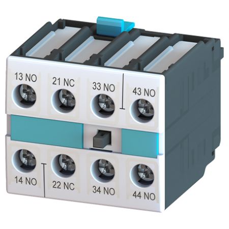 (3RH1921-1HA22) Дополнительный блок-контакт DIN EN 50012. для контакторов 3RT1. 2NO+2NC. SIEMENS