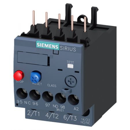 (3RU2116-1CB0) Тепловое реле перегрузки 3RU2. Ir=1.8-2.5 Ампер. SIEMENS