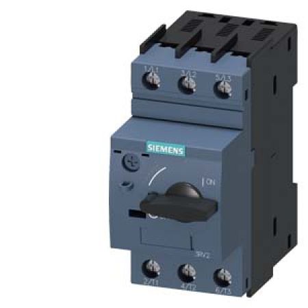 (3RV2011-0BA10) Автоматический выключатель защиты двигателя SIRIUS 3RV2-0.2. Ir=0.16-0.2 Aмпер. SIEMENS