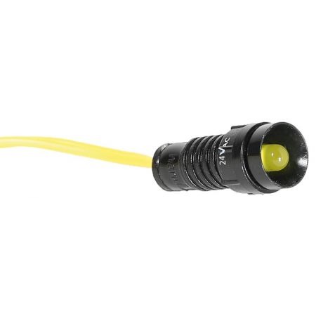 (4770803) Лампа сигнальная LS LED 5 (желтый) 24V AC. Ø 5мм. ETI
