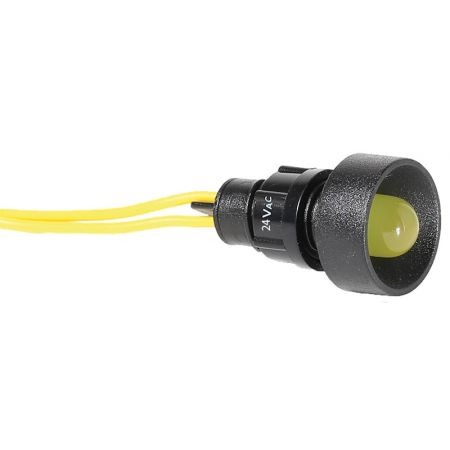 (4770809) Лампа сигнальная LS LED 10 (желтый) 24V AC. Ø 10мм. ETI
