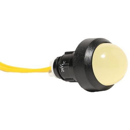 (4770815) Лампа сигнальная LS LED 20 (желтый) 24V AC. Ø 20мм. ETI