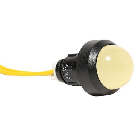 (4770818) Лампа сигнальная LS LED 20 (желтый) 240V AC. Ø 20мм. ETI