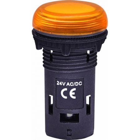 (4771214) Лампа сигнальная LED ECLI-024C-A (оранжевый) 24V AC/DC. ETI