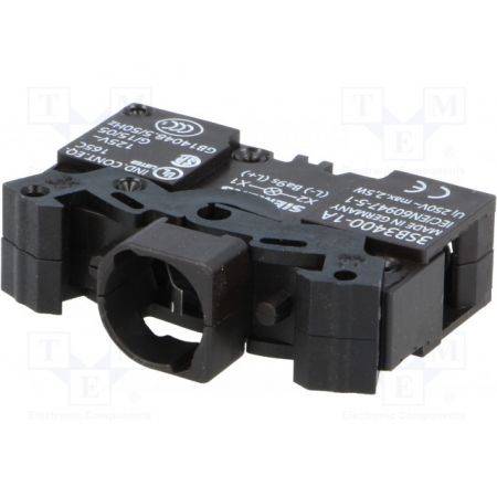 (5SB3400-1C) Ламповый патрон BA 9s с балластом и лампой 130V. для серии 3SB3. AC230/240V. SIEMENS