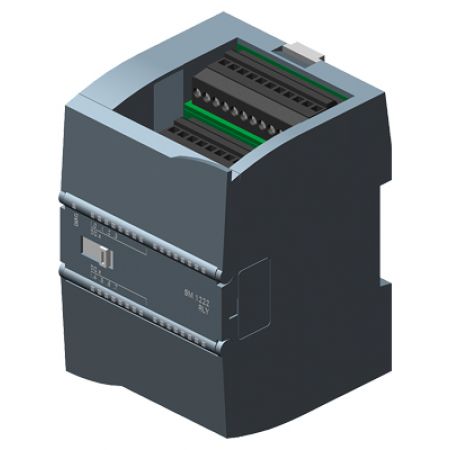 6ES7222-1XF32-0XB0 (6ES7222-1XF32-0XB0) Модуль дискретного ввода серии SIMATIC S7-1200. SM 1222 8 DO 2A перекидные контакты. SIEMENS