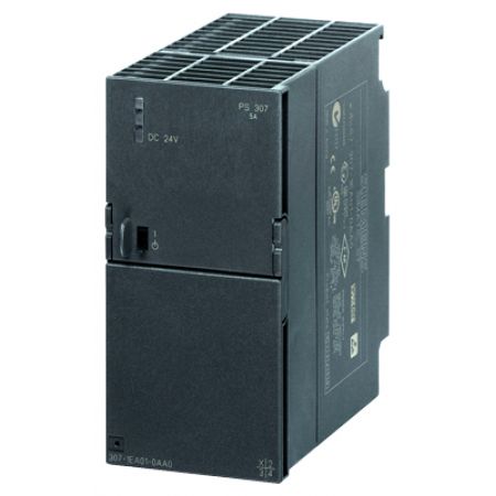 6ES7307-1EA01-0AA0 (6ES7307-1EA01-0AA0) SIMATIC S7-300 Стабилизированный блок питания PS 307. вход ~120/230 В. выход:=24 В/5 A