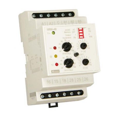 (HRN-42/230V) Реле контроля напряжения в 3-фазных сетях HRN-42/230V. AC 230. ELKO