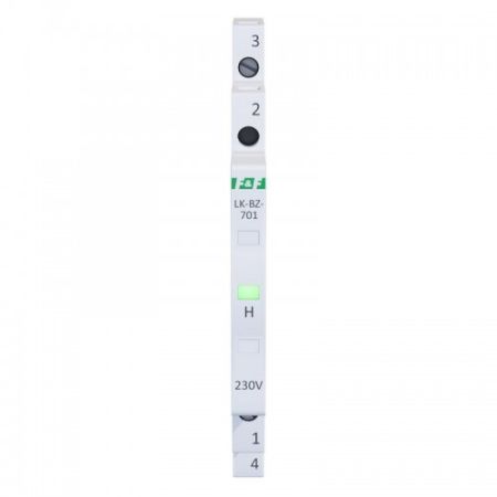 (LK-BZ-701G) Индикатор напряжения LK-BZ-701G. 230 V+N. зеленый. F&F