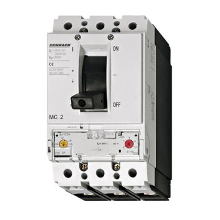 (MC225231) Автоматический выключатель регулируемый MC 3P 250А. 50кА тип А. габарит 2. Schrack Technik